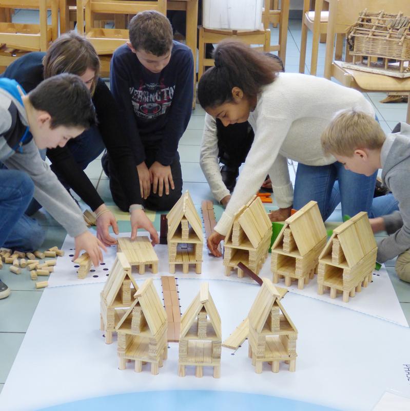 Atelier-jeu Construire un village néolithique