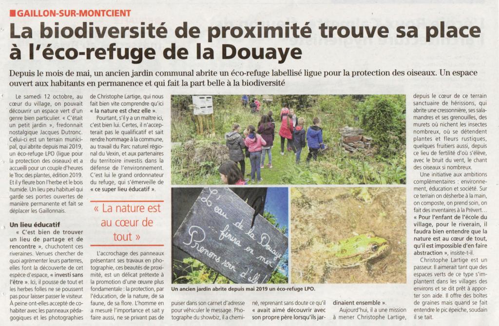 Eco-refuge de la Douaye de Gaillon sur Montcient