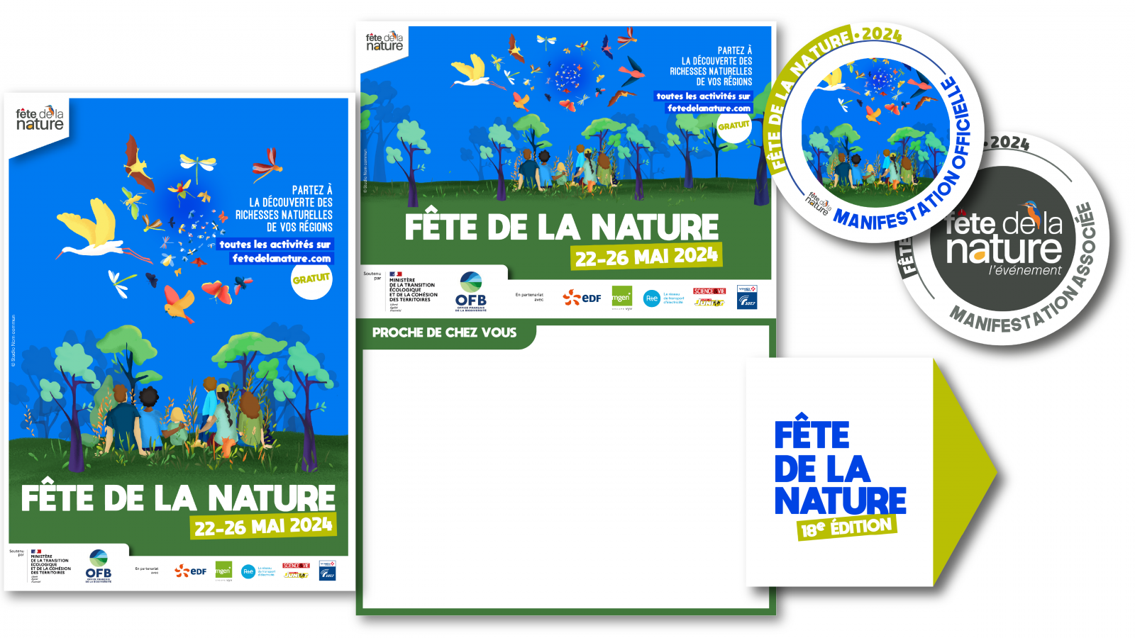 Le kit de promotion de la Fête de la Nature 2024 est disponible